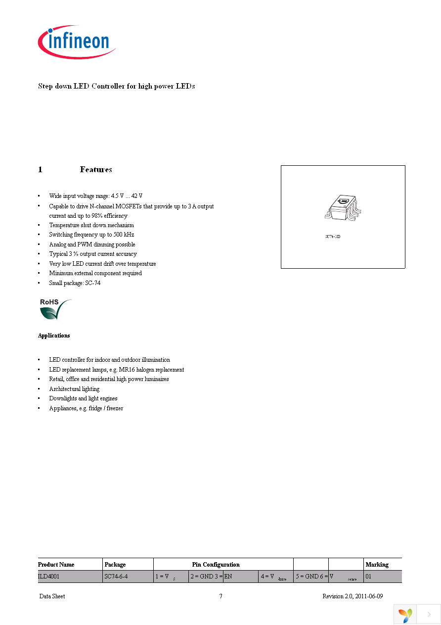 ILD4001 1.0A BOARD Page 7